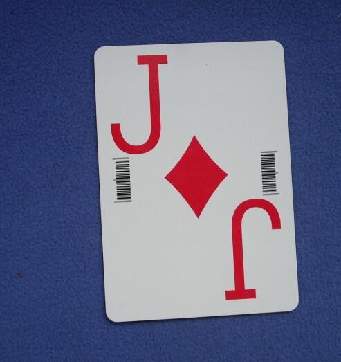 Extra large custom printed playing cards image