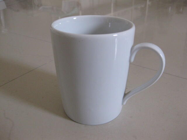 Custom logo ceramic mug 8x7x10cm image