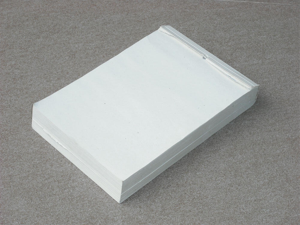 Tear-off calendar, 7 pages per week with custom-print, 130x185mm image