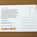 Lenticular postcard, 105x148mm (A6) image