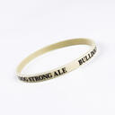 Silicone wristbands 1/4 inch wide image