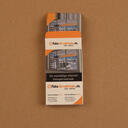 Bridge size custom printed playing cards image
