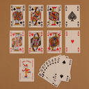 Bridge size custom printed playing cards image