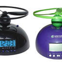 Custom branded flying alarm clock image