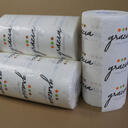 Paper kitchen towel with custom print image