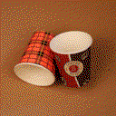 Paper cup 7 oz custom print and single wall image