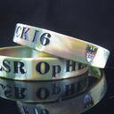 Silicone wristbands 1/2" wide image