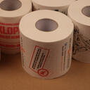 Toilet paper with your custom print image