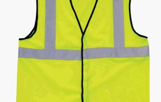 Reflective sports safety vest image