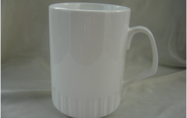 Custom logo ceramic mug 7.2x7.2x10.2cm image