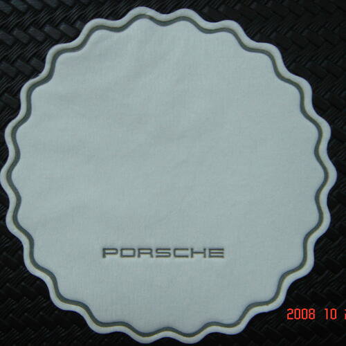 Custom printed / debossed paper coaster 90mm Custom printed / debossed paper coaster 90mm image