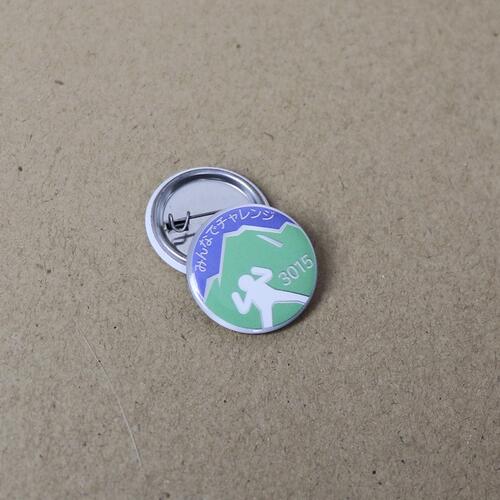 Metal button badge 25mm with custom print Metal button badge 25mm with custom print image